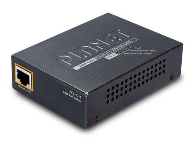 Planet Single-Port 10/100/1000Mbps Ultra POE Splitter