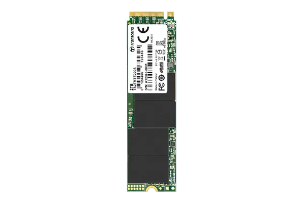 TRANSCEND 2TB MTE220S PCI-E GEN 3x4 NVMe M.2 2280 SSD 3D TLC with DRAM cache - 3500 MB/s Read 2900 MB/s Write - 4400 TBW - image 3