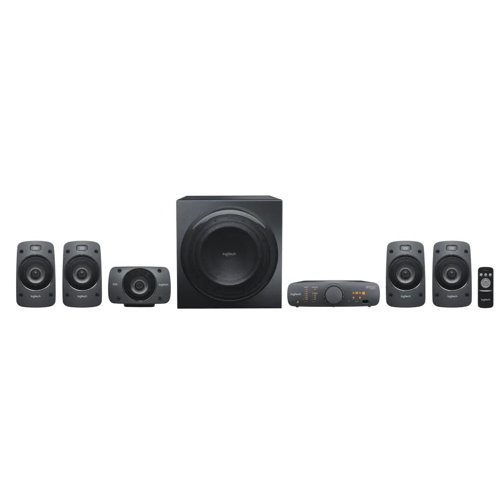 Logitech Z906, 5.1 channels, 500 W, Universal, Black, 1000 W, IR
