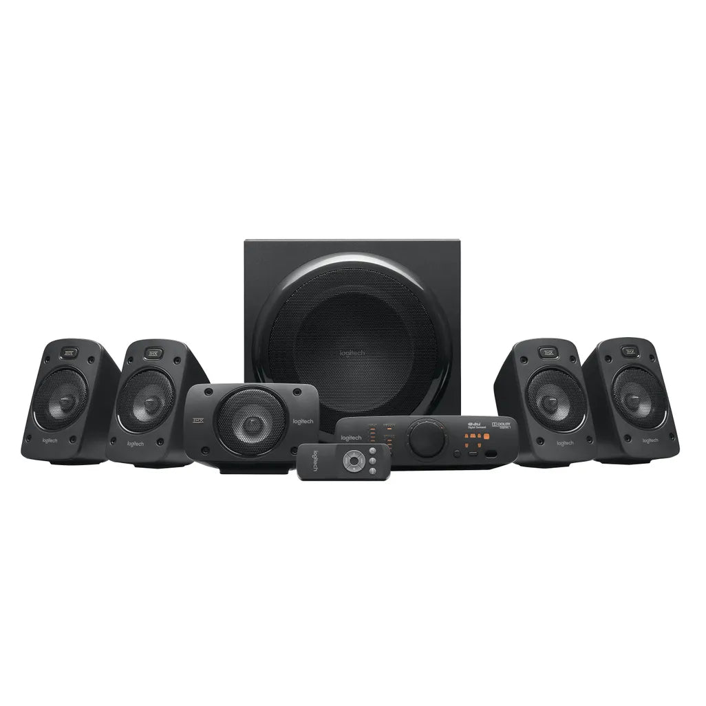 Logitech Z906, 5.1 channels, 500 W, Universal, Black, 1000 W, IR