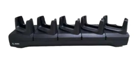 TC21/TC26 Five Slot Charge Only Cradle - five devices; Supports device with/without trigger gun; Power Supply and DC Cable sold - image 2