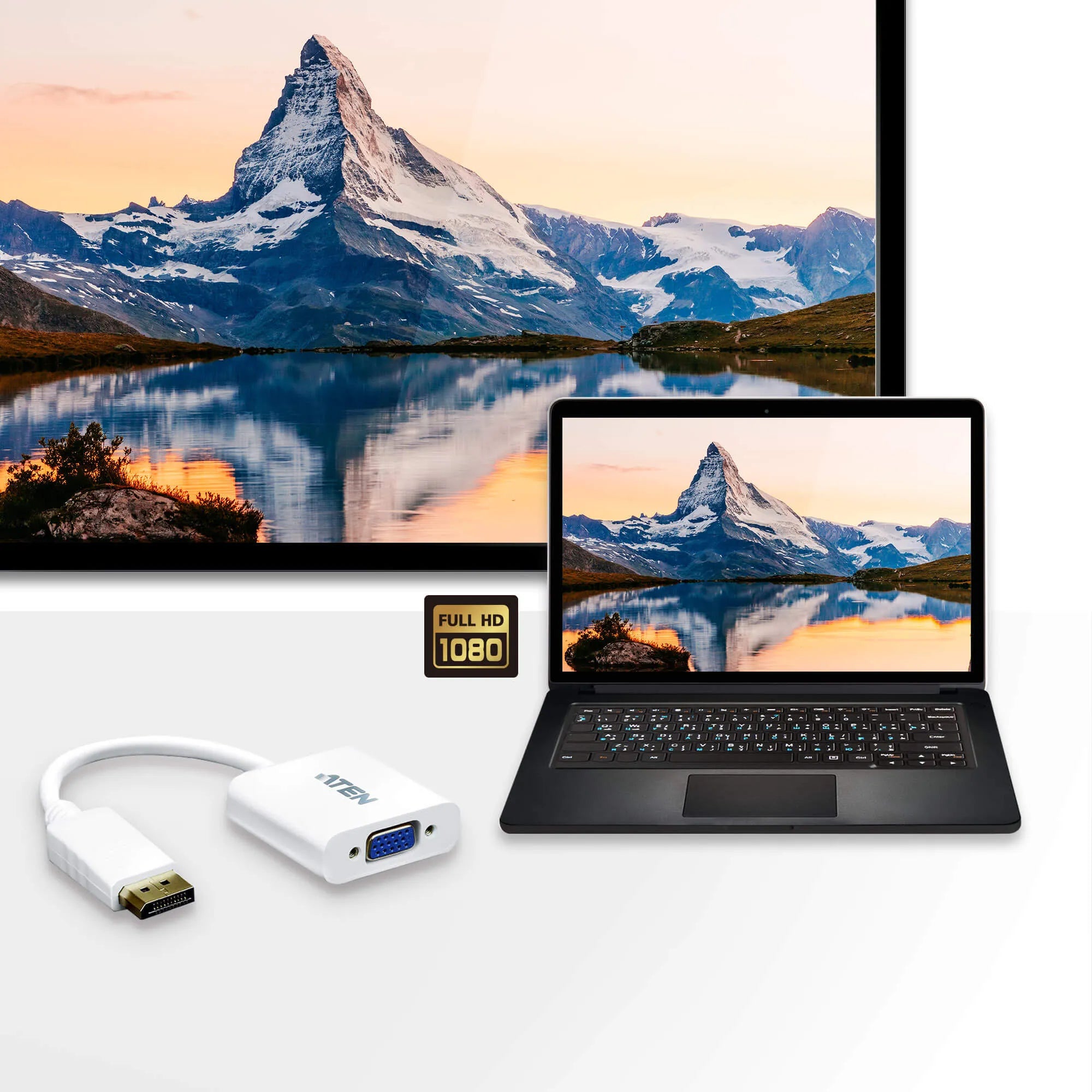 ATEN DisplayPort to VGA Adapter - image 4