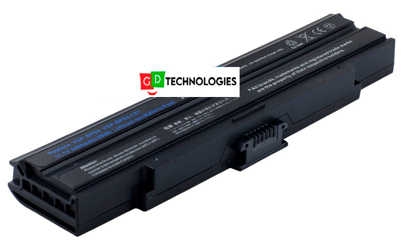 SONY VAIO VGN-BX740 11.1V 5200MAH/58WH REPLACEMENT BATTERY