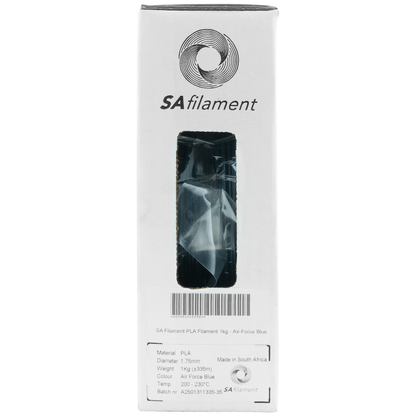 SA Filament PLA Filament 1kg - Air-Force Blue - image 7