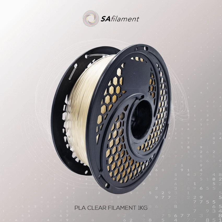 PLA Filament - Clear - 1kg, 1.75mm - image 7