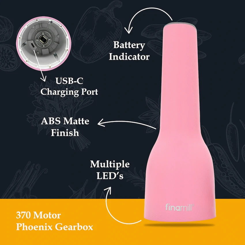 FINAMILL RECHARGEABLE grinder - Pink - image 7