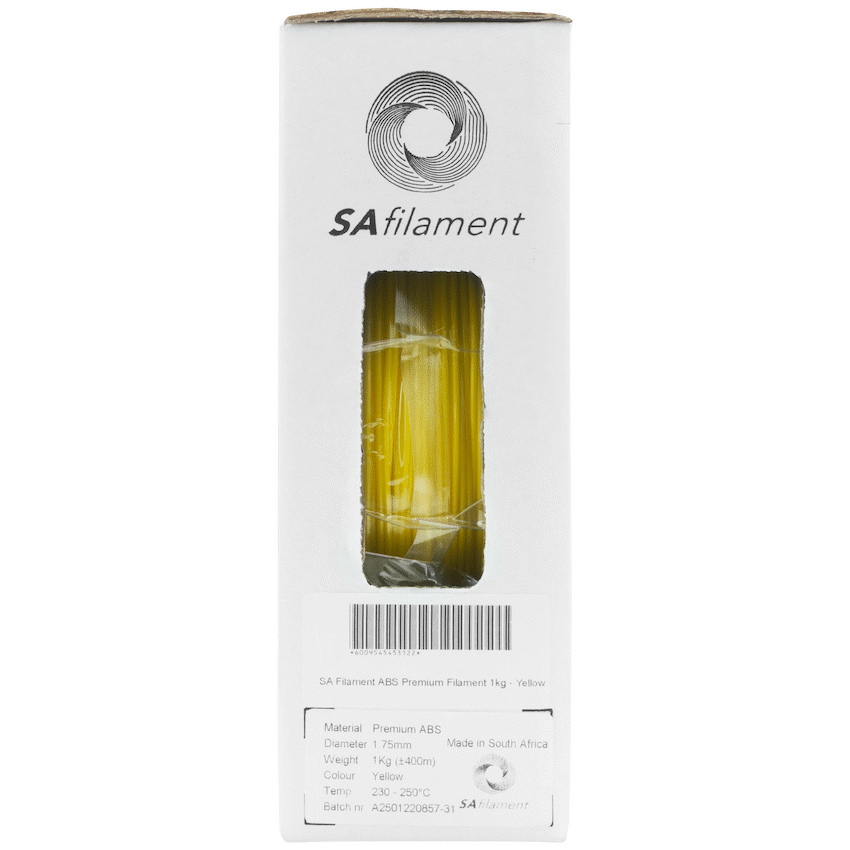 SA Filament ABS Premium Filament 1kg - Yellow - image 7