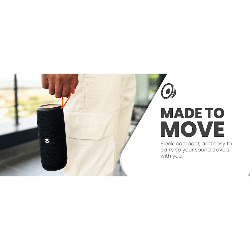 Volkano Stun 2.0 Series Bluetooth Speaker - Black - image 7