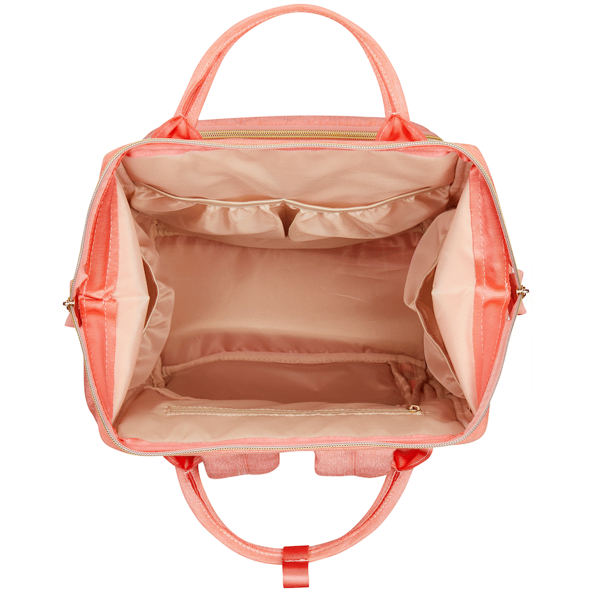 Totes Babe Alma 18l Diaper Backpack - Peach - image 7