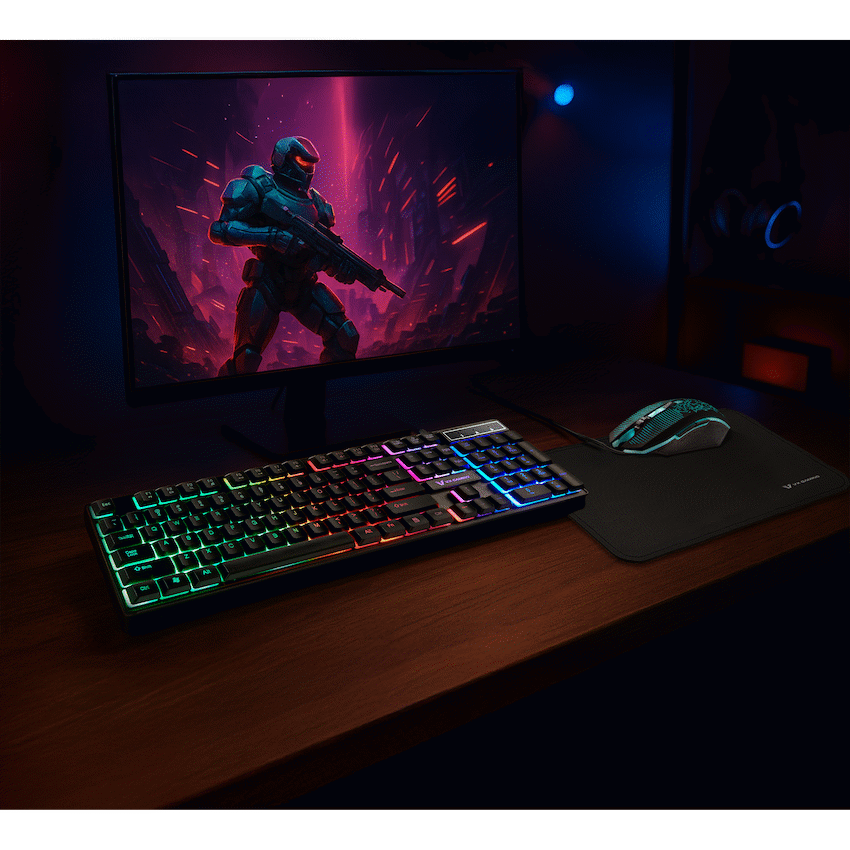 VX Gaming Artemis series 3-in-1 Combo KB, Mouse, Mousepad - image 7