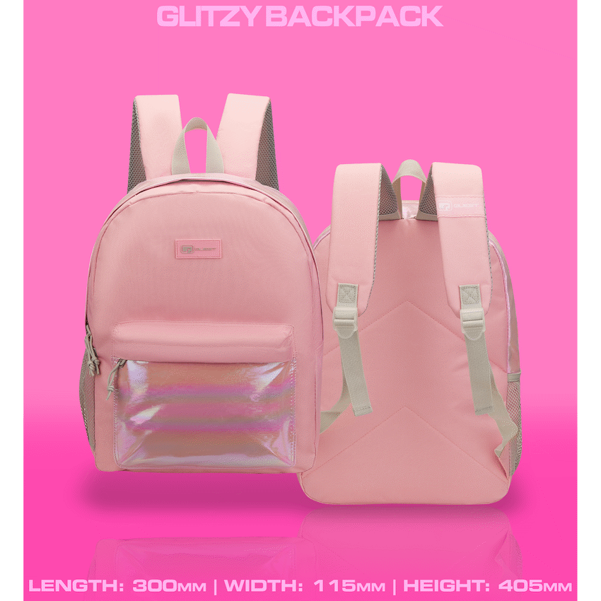 Quest Glitzy Backpack Pink - image 7