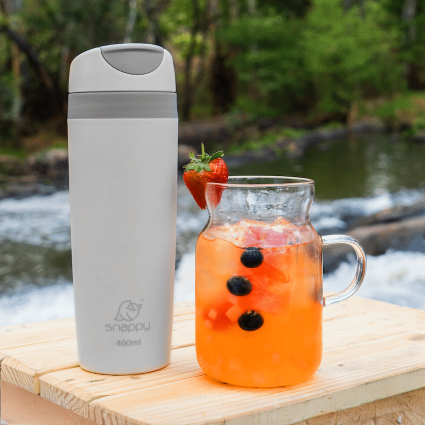 Snappy Smooth Thermal Tumbler 400ml Cloud ( Order in Qty of 12) - image 7