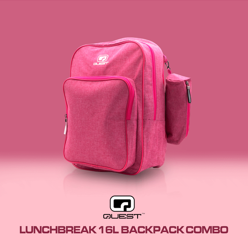 Quest Lunchbreak 16l Backpack Combo - Pink - image 7