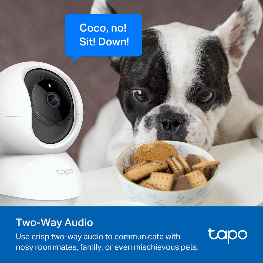 TP-Link Tapo C200P2 Pan/Tilt Home Security Wi-Fi Camera - image 7