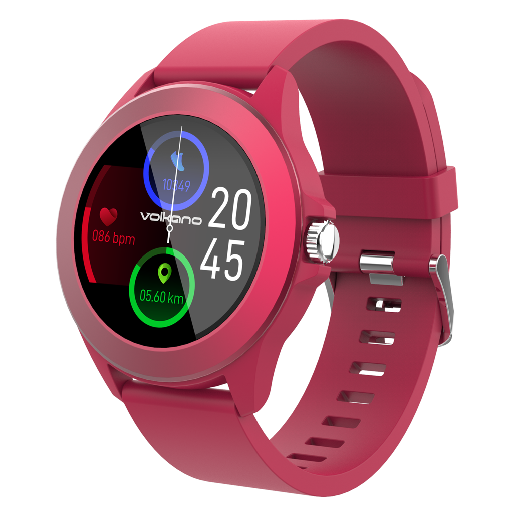 Volkano Splash Series Round Smartwatch - Green