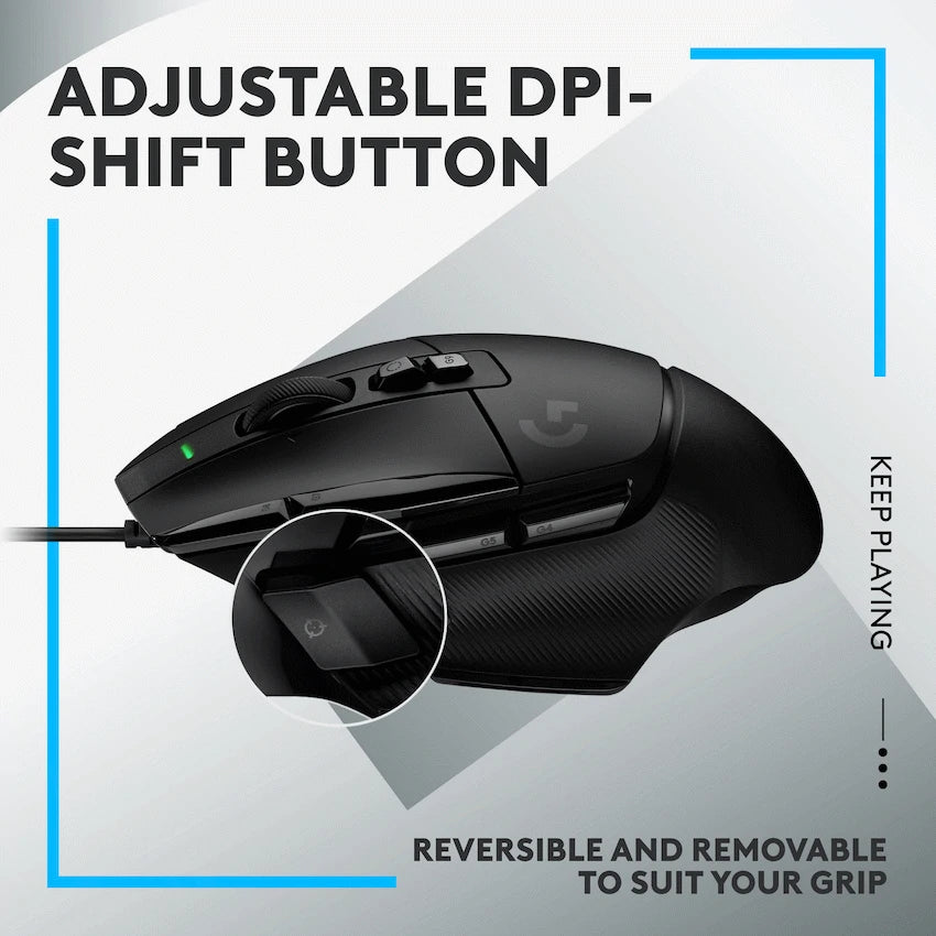 Logitech(R) G502 X Gaming Mouse - Black - image 7