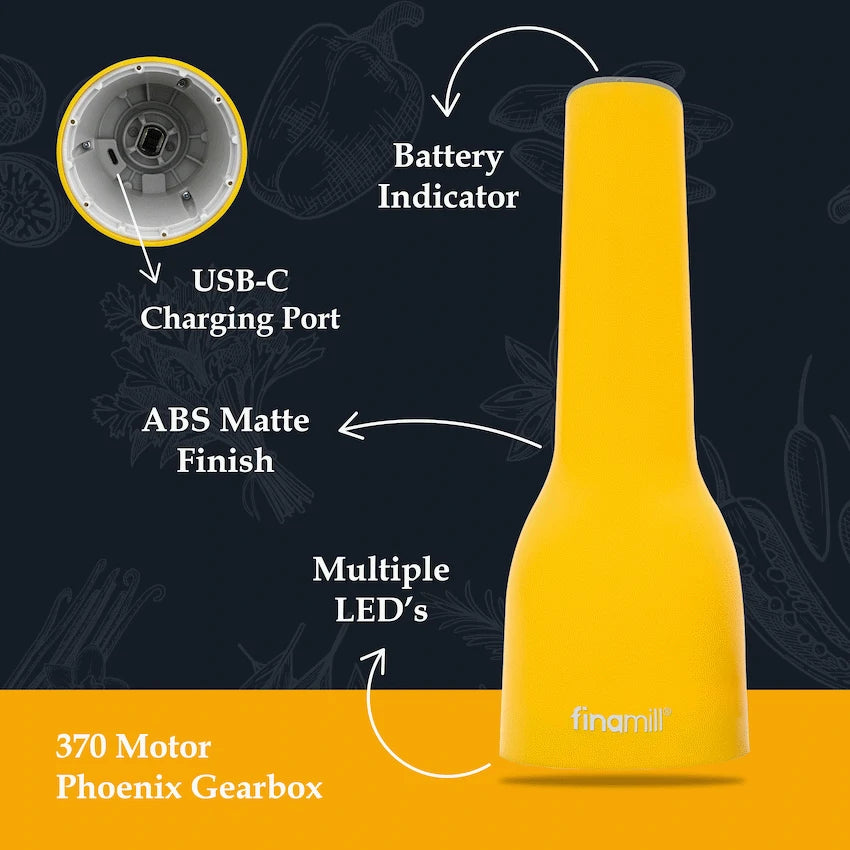 FINAMILL RECHARGEABLE grinder - Canary - image 7