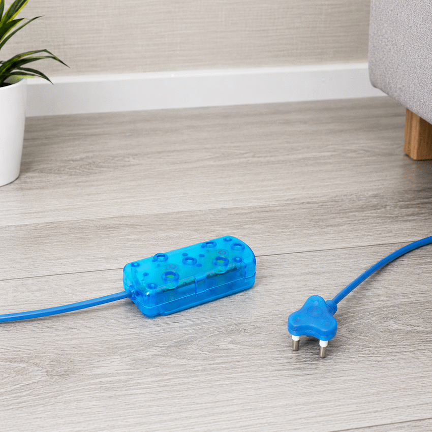 Ellies Side by Side Light Duty Extension Lead-3M - BL - image 7