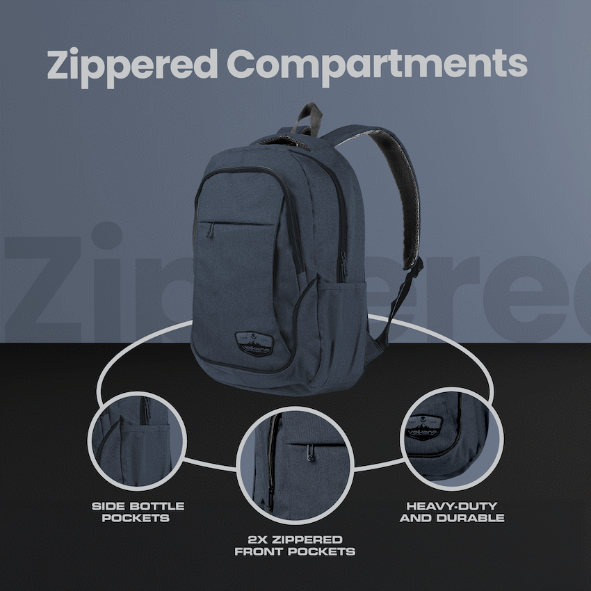 Volkano Victory Backpack - Navy - image 7