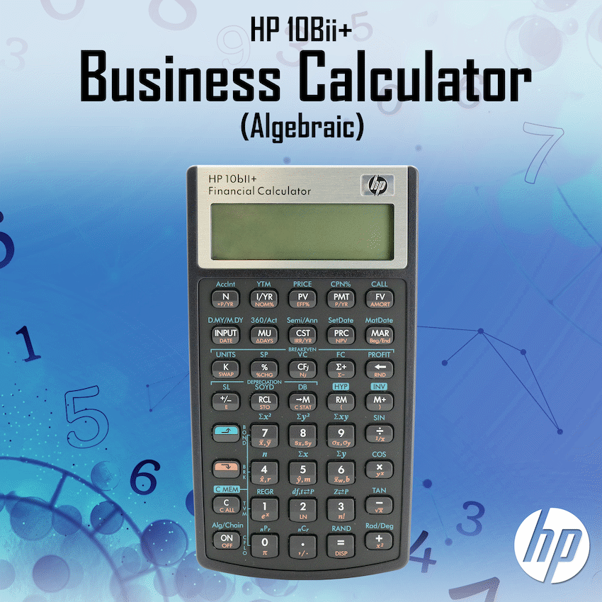 HP 10Bii+ - Business Calculator (Algebraic) - Non-Programmable - image 7
