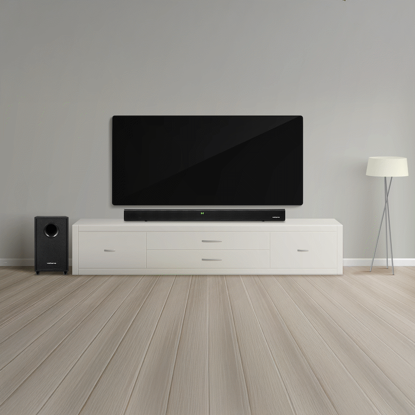 Volkano Cascade 50w Soundbar + Wired Subwoofer - Black - image 7