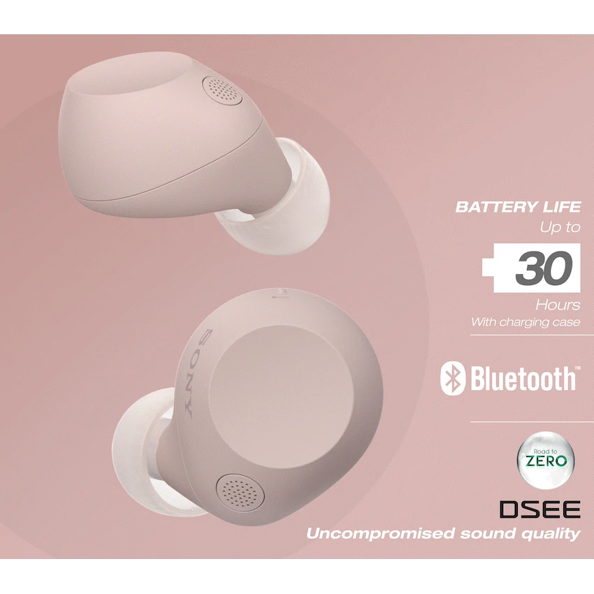 Sony WF-C710N True Wireless Earbuds (Pink) - image 7