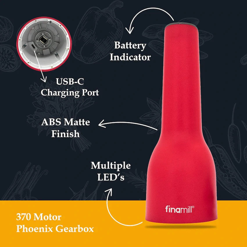 Finamill Rechargeable Grinder - Sangria - image 7