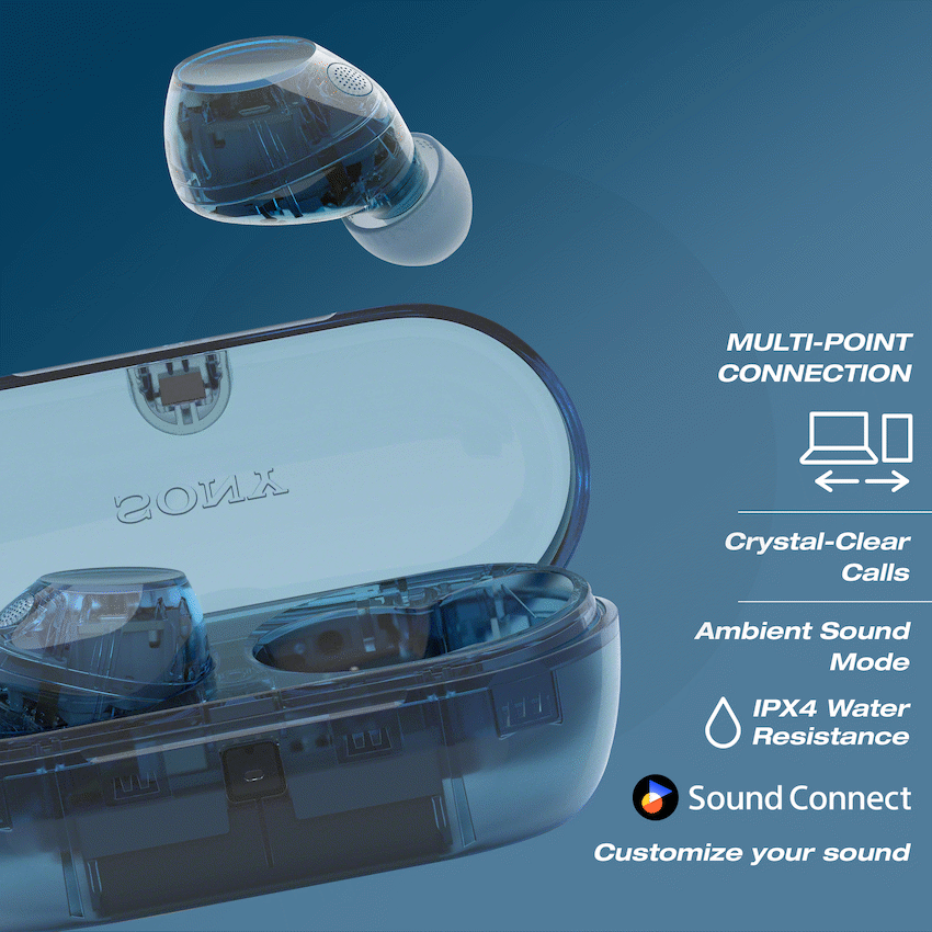 Sony WF-C710N (Blue) True Wireless Earbuds - image 7