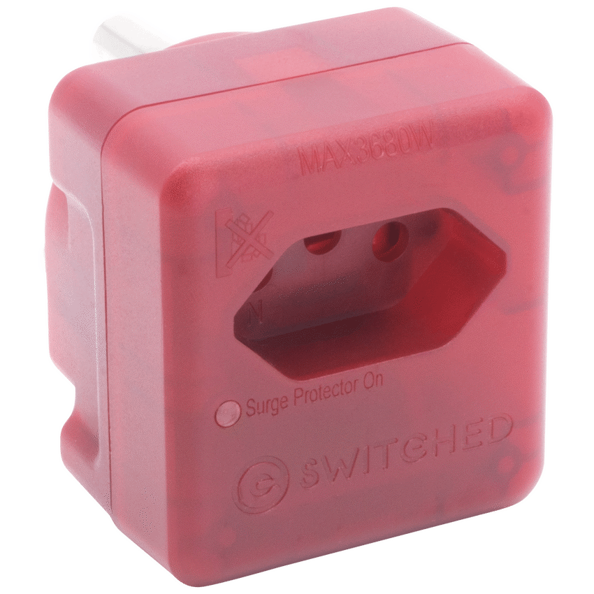 SWITCHED 1 Way High Surge Network Safe Adaptor - image 7