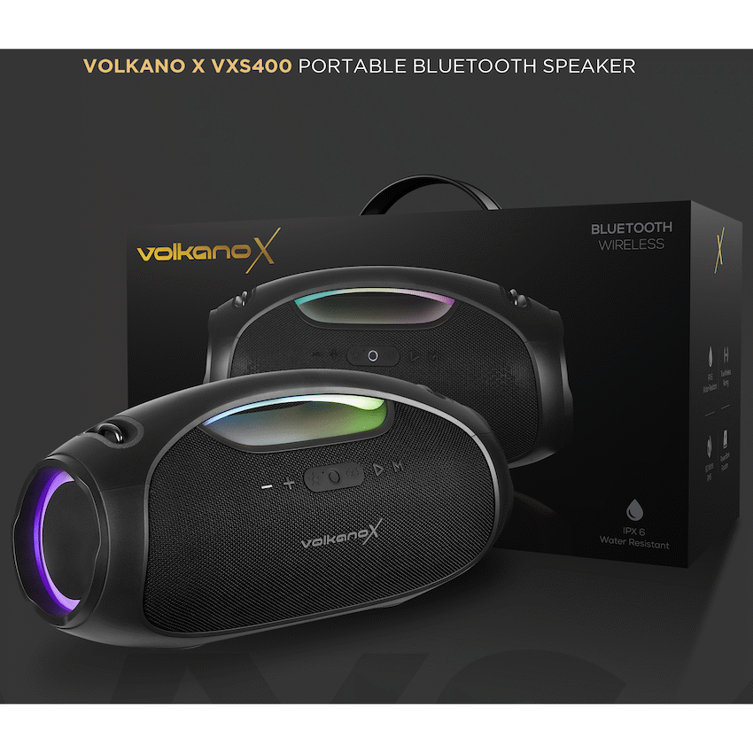 VolkanoX VXS400 Portable Bluetooth Speaker - Black - image 7
