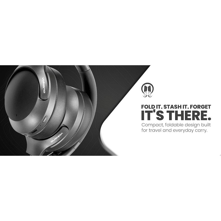 Volkano Odyssey ANC Bluetooth Wireless Headphone - Black - image 7