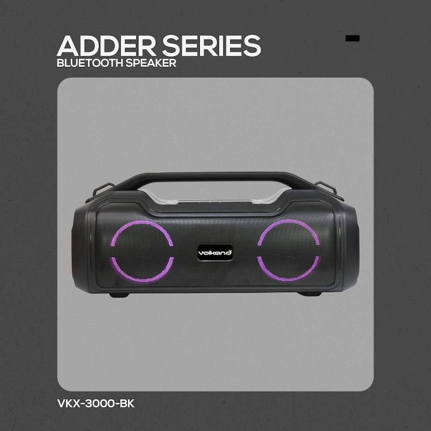 VolkanoX Adder Series Bluetooth Speaker - Black - image 7