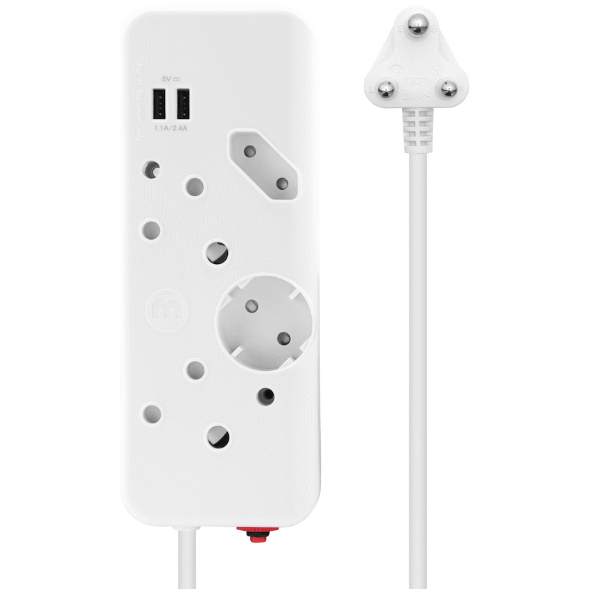 Ellies 4-Way Multiplug - 2 x USB 2.4a - 0.4m - image 7