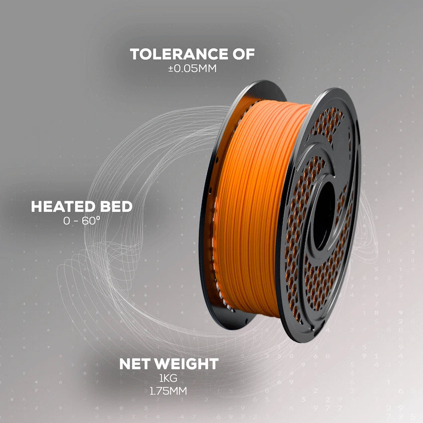 SA Filament PLA Hyper Filament 1kg - Orange - image 7