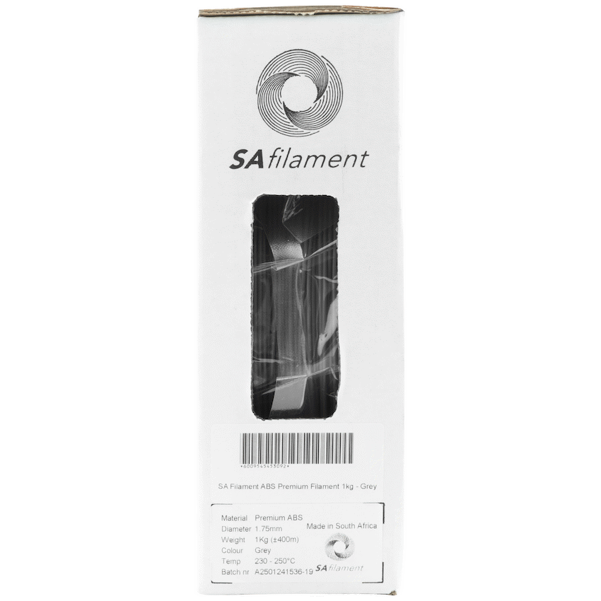 SA Filament ABS Premium Filament 1kg - Grey - image 7