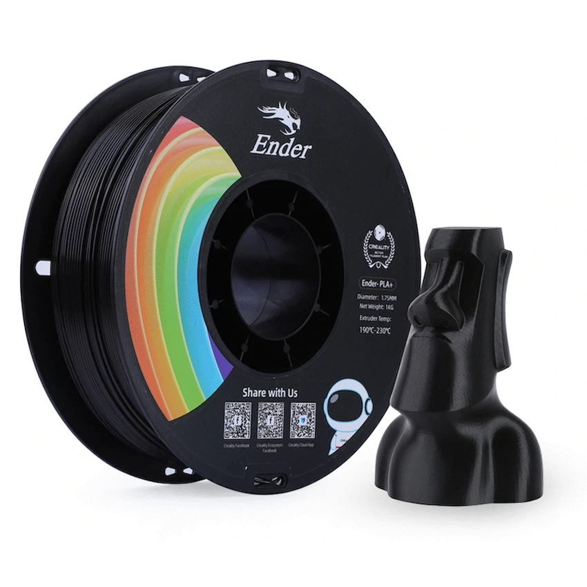 Ender PLA+ Filament Black 1Kg - image 7