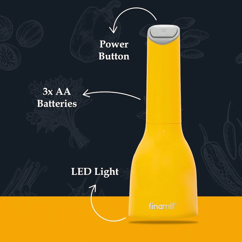 FinaMill Battery-Operated Grinder - Canary - image 7