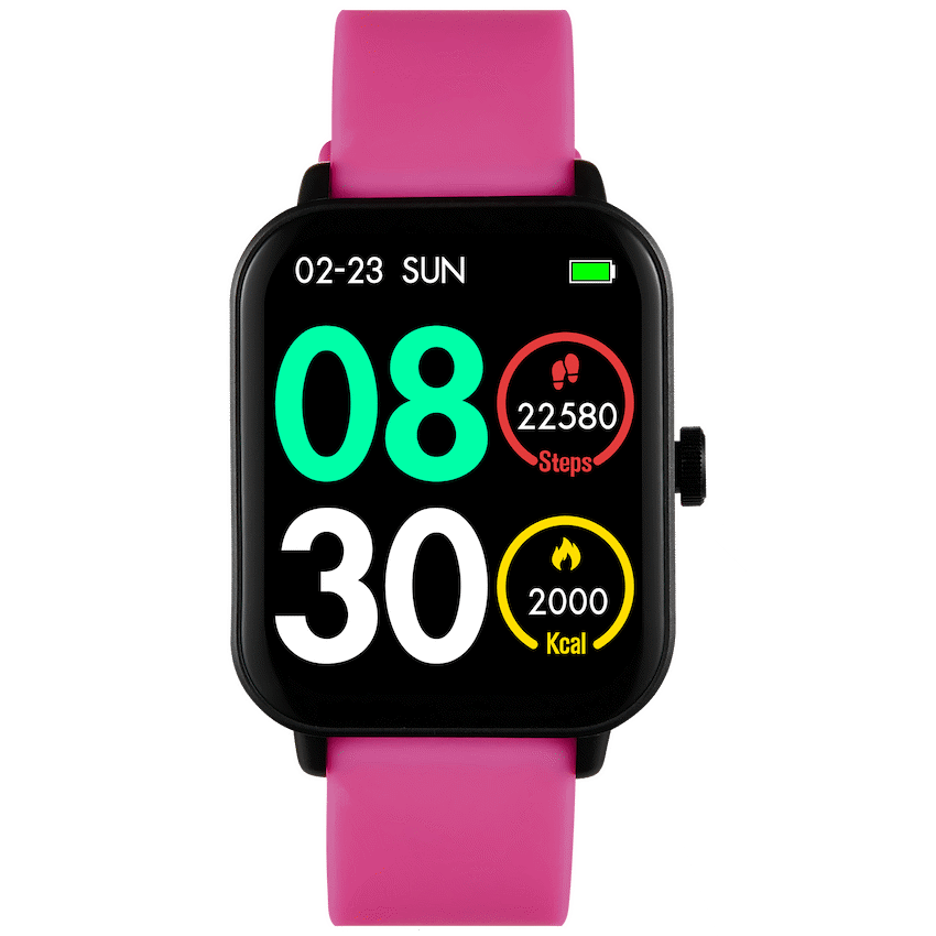Volkano Chroma Series Smartwatch with Pink Strap - image 7