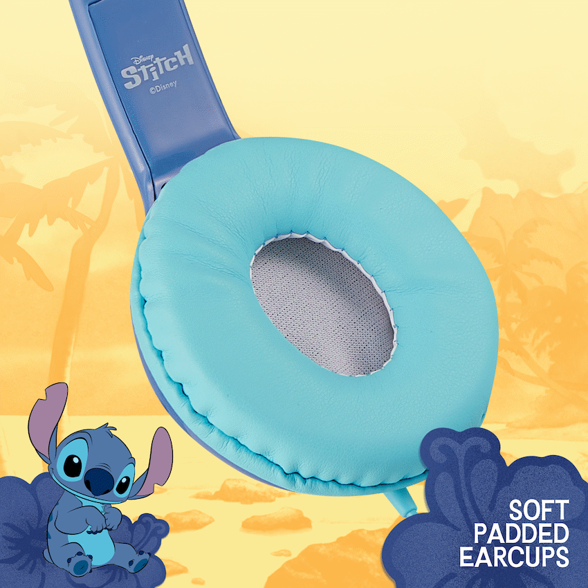Disney Stitch Padded Auxiliary Headphones - image 7