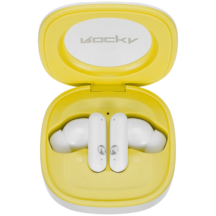 Rocka Galaxia 3 TWS Earphones - Yellow - image 7