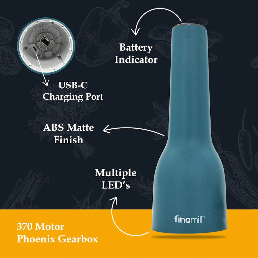 FINAMILL RECHARGEABLE grinder - Ocean Blue - image 7