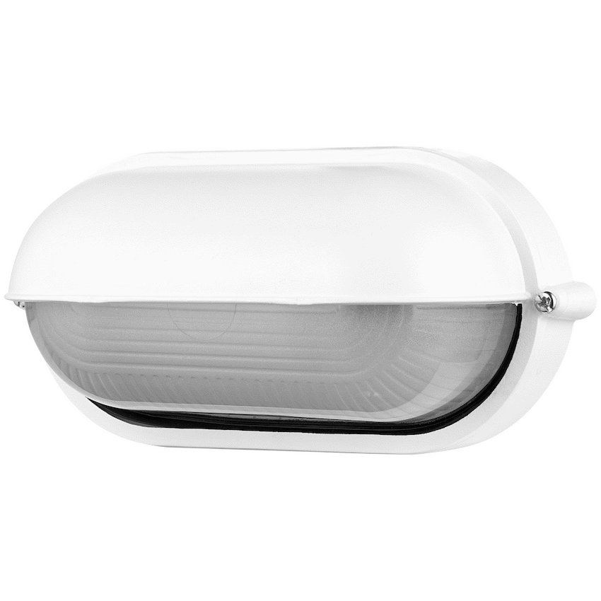 Ellies Arc Series - AC Oval Bulkhead - Aluminium  + Glass - E27 Base -WT - image 7