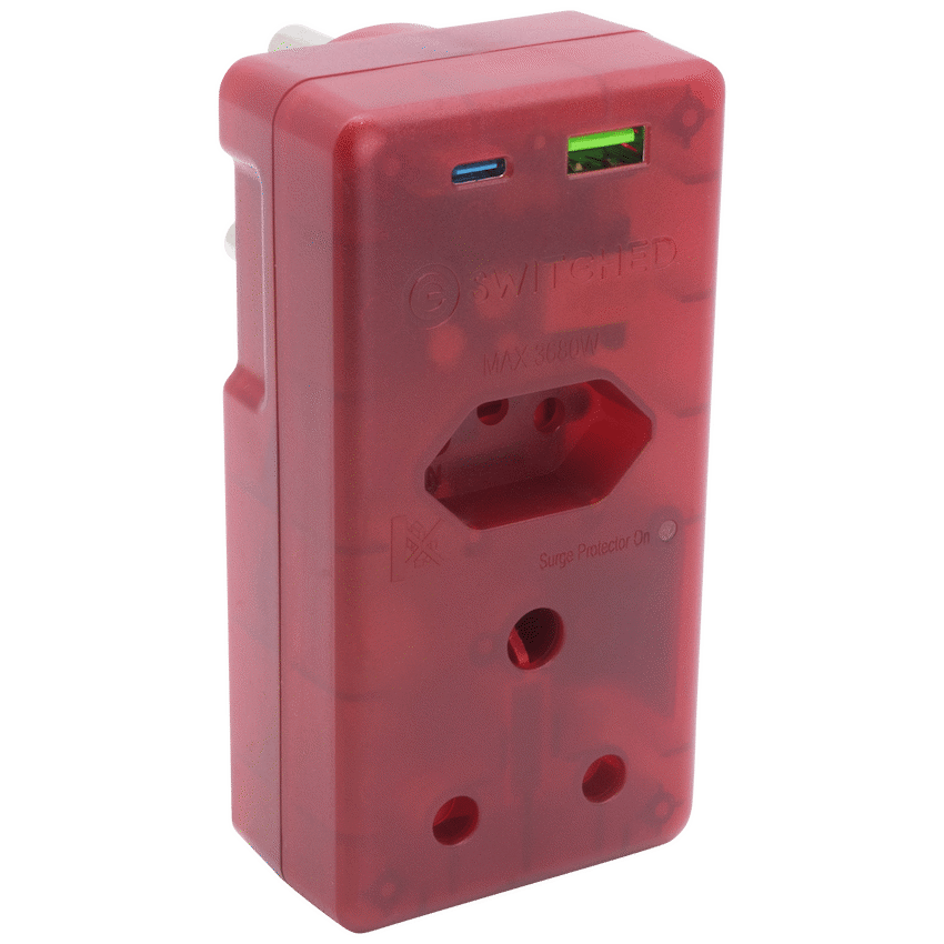 Switched High Surge Multi Adaptor with USB + Type-C PD20W - image 7