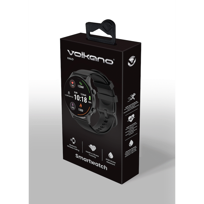 Volkano Halo Series Smartwatch - Black - image 7