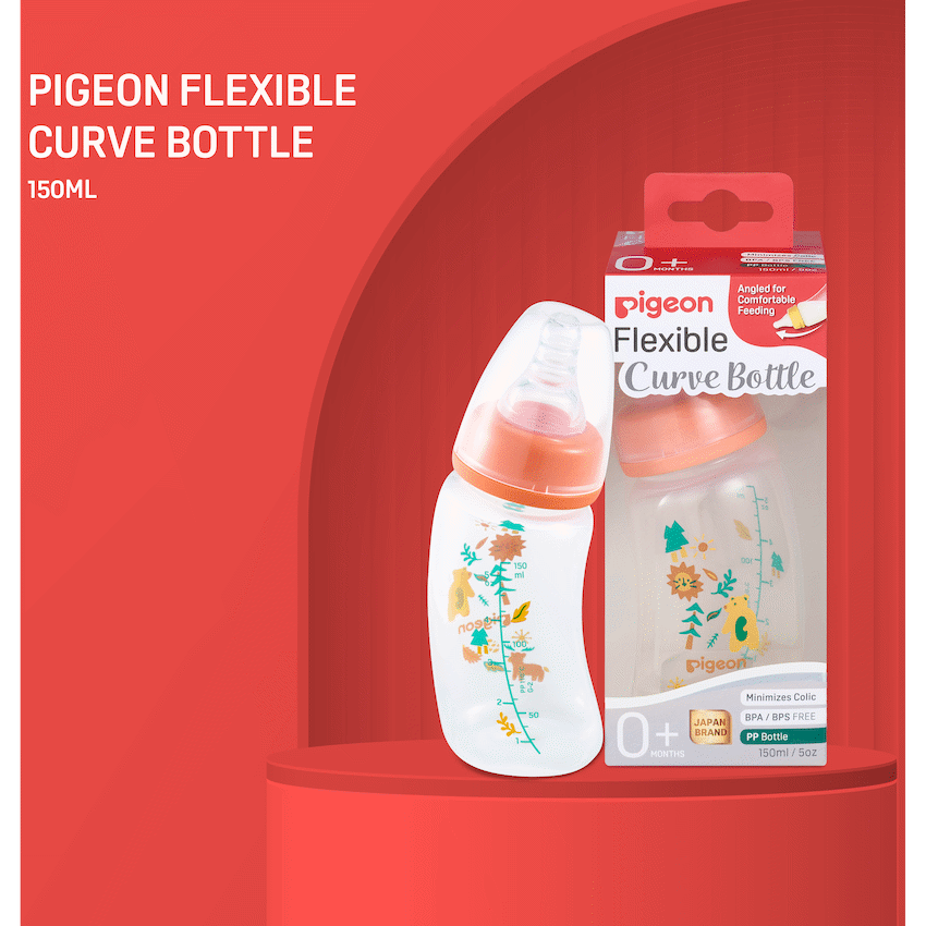 Pigeon Flexible Curve Bottle 150ml - Forest - image 7