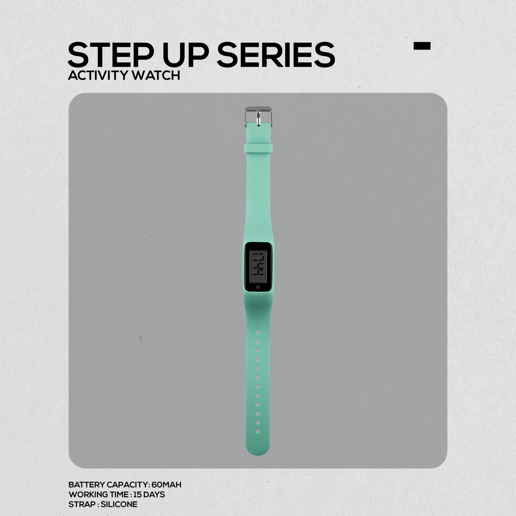Volkano Step Up Series Activity Watch - Teal