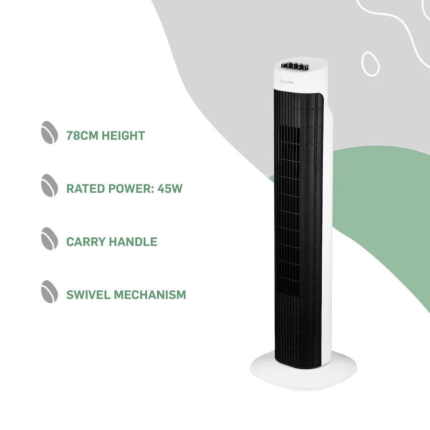 Elektra 78cm Tower Fan - image 7