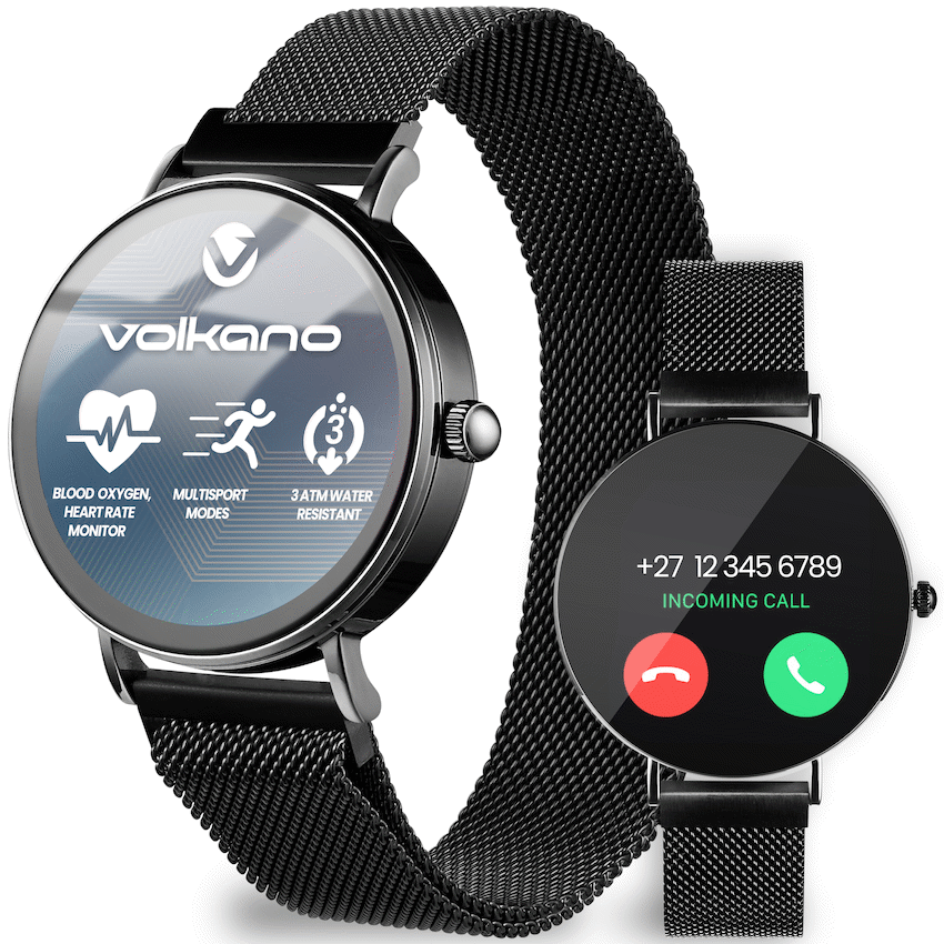 Volkano Valencia Series Ladies Smart Watch - Black - image 7