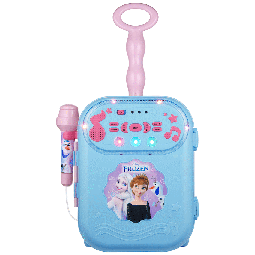 Disney Frozen Bluetooth Wheely Karaoke Machine - image 7