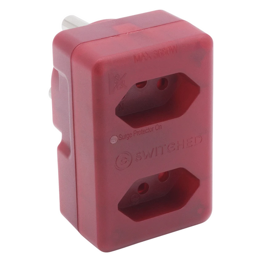 Switched High Surge 2-Way Network Router Safe Adaptor - image 7